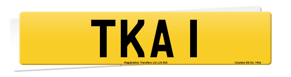 Registration number TKA 1